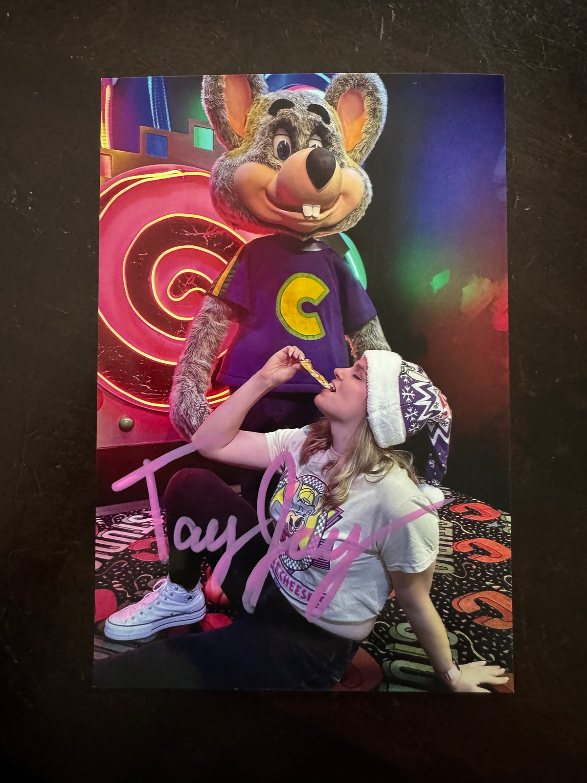 4" x 6" Studio C Chuck E Personalized Autographed Photo